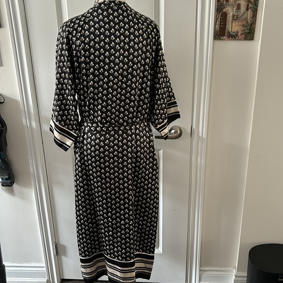 NWT PART TWO Dark Navy Graphic Art Women’s Dress - Picture 10 of 16